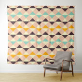 Geometrisches Muster überlappende Diamanten und Dr Wandteppich (Beispiel (Horizontal))