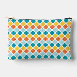 Geometrisches Muster Vintage Stylisch Modern Zubehörtasche