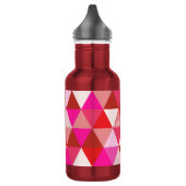 geometrisches Muster von PixDezines Trinkflasche (Links)