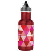 geometrisches Muster von PixDezines Trinkflasche (Rechts)