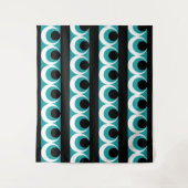 Geometrisches Muster Wandteppich (Vorderseite)