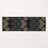 Geometrisches Muster Yogamatte (Vorderseite (Horizontal))