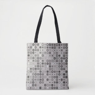 Geometrisches Musterdesign abstrakt, kunstvoll, gr Tasche