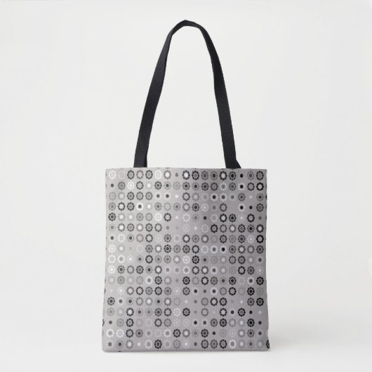 Geometrisches Musterdesign abstrakt, kunstvoll, gr Tasche (Vorderseite)