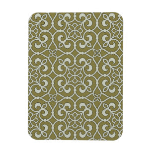 Geometrisches Mustergitter Magnet