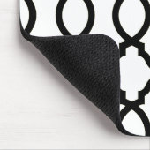 Geometrisches Mustergitter Mousepad (Ecke)