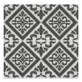 Geometrisches Mustergitter Poster (Vorderseite)