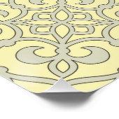 Geometrisches Mustergitter Poster (Ecke)