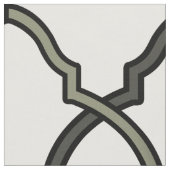 Geometrisches Mustergitter Stoff (Nahaufnahme)