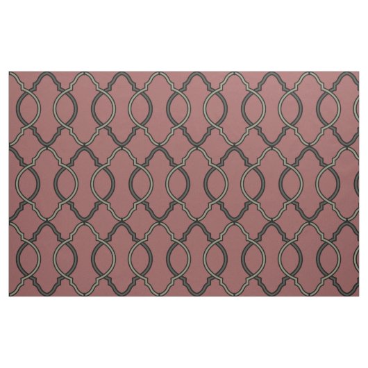 Geometrisches Mustergitter Stoff (Fat Quarter (45,7 x 55,9 cm))