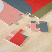 Geometrisches Musterpuzzle Puzzle (Seite)
