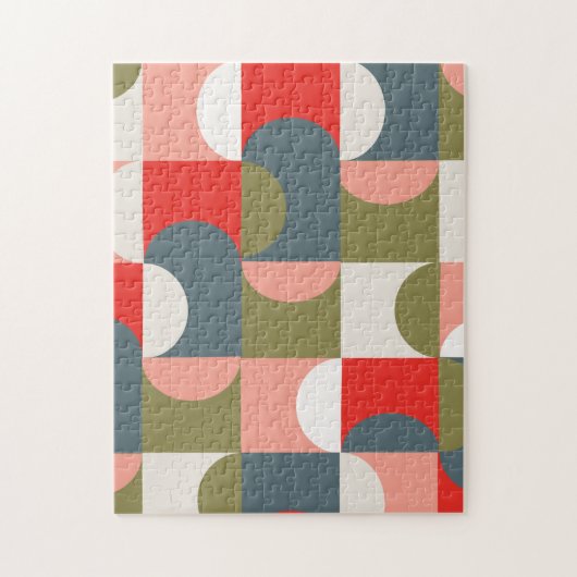 Geometrisches Musterpuzzle Puzzle (Vertikal)