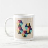 Geometrisches Musterspiel III Kaffeetasse (Links)