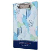 Geometrisches Nahtloses Muster Klemmbrett (Links)