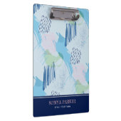 Geometrisches Nahtloses Muster Klemmbrett (Rechts)