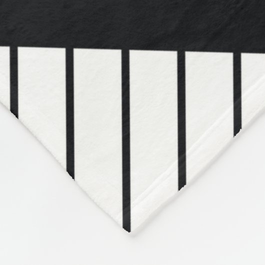 Geometrisches nahtloses Muster mit abstrakten Form Fleecedecke (Ecke)