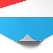 Geometrisches nahtloses Muster mit abstrakten Form Poster (Ecke)