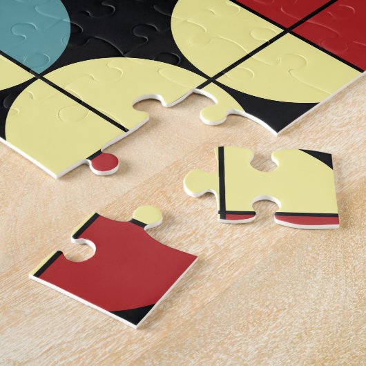 Geometrisches nahtloses Muster, modernes Design. Puzzle (Seite)