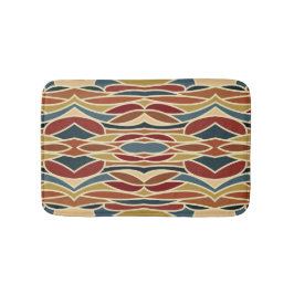 Geometrisches opak gestanztes Glasdesign Badematte