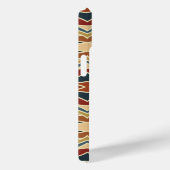 Geometrisches opak gestanztes Glasdesign Case-Mate iPhone Hülle (Rückseite / Rechts)