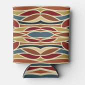 Geometrisches opak gestanztes Glasdesign Dosenkühler (Vorderseite)