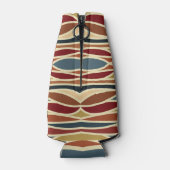 Geometrisches opak gestanztes Glasdesign Flaschenkühler (Rückseite)