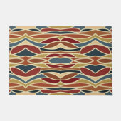 Geometrisches opak gestanztes Glasdesign Fußmatte (Vorderseite)