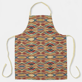 Geometrisches opak gestanztes Glasdesign Schürze