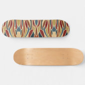 Geometrisches opak gestanztes Glasdesign Skateboard (Horizontal)