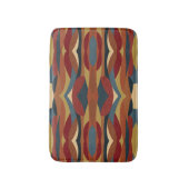 Geometrisches, optisches, gestanztes Glas Abstrakt Badematte (Vorderseite Vertikal)