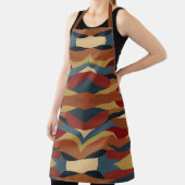 Geometrisches, optisches, gestanztes Glas Abstrakt Schürze (InSitu)