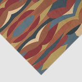 Geometrisches, optisches, gestanztes Glas Abstrakt Seidenpapier (Ausschnitt)