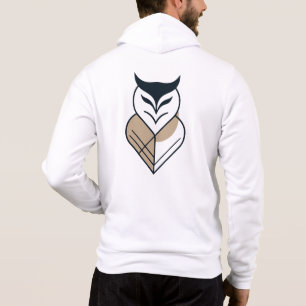 Geometrisches OWL-Logo Hoodie