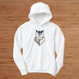 Geometrisches OWL-Logo Hoodie