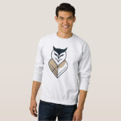 Geometrisches OWL-Logo Sweatshirt (Vorne ganz)