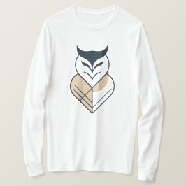 Geometrisches OWL-Logo T-Shirt