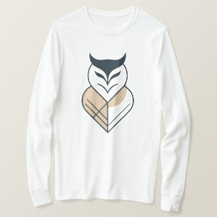 Geometrisches OWL-Logo T-Shirt