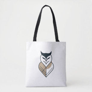 Geometrisches OWL-Logo Tasche