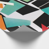 Geometrisches Papier Geschenkpapier (Ecke)