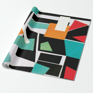 Geometrisches Papier Geschenkpapier