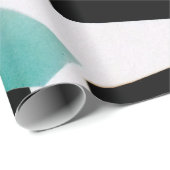 Geometrisches Papier Geschenkpapier (Rolleneckpunkt)