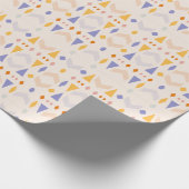 Geometrisches Papier Geschenkpapier (Ecke)