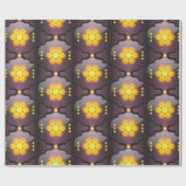 geometrisches Papier im marokkanischen Stil Geschenkpapier (Flach)