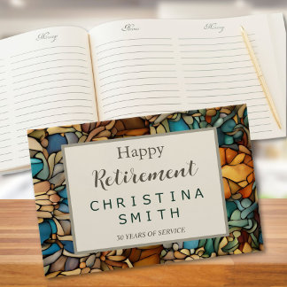 Geometrisches Party für die Lagerung von festgehal Gästebuch