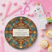 Geometrisches Party für die Lagerung von festgehal Pappteller (Party)