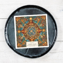 Geometrisches Party für die Lagerung von festgehal Serviette