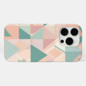 📱 "Geometrisches Pasteldesign" 🎨 🔷 Case-Mate iPhone Hülle (Rückseite (Horizontal))