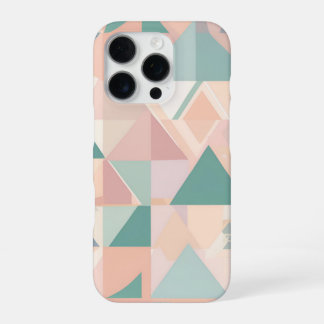 📱 "Geometrisches Pasteldesign" 🎨 🔷 iPhone 16 Pro Hülle