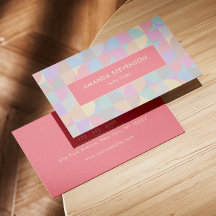 geometrisches Pastellmuster