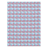 Geometrisches Patchwork Tischdecke (Vorderseite)